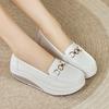 Women's 2025 Low-Cut Thick-Soled Woven Casual Shoes - Lightweight, Comfortable, Popular Model