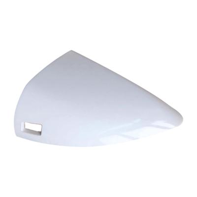 82652-AA100 Car Front Left Side Exterior Door Handle Key Cover Cap Fit For Hyundai Elantra MK7 - White Plastic