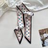 2025 Korean Twill Decorative Ribbon Small Scarf for Women Binding Bag Handle Ribbon Hair Band Small Scarf Headband Lady Tie