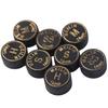 Leather Snooker Cue Tip Professional Pigskin Stick Tips Billiard Heads Tips  Home Game Room