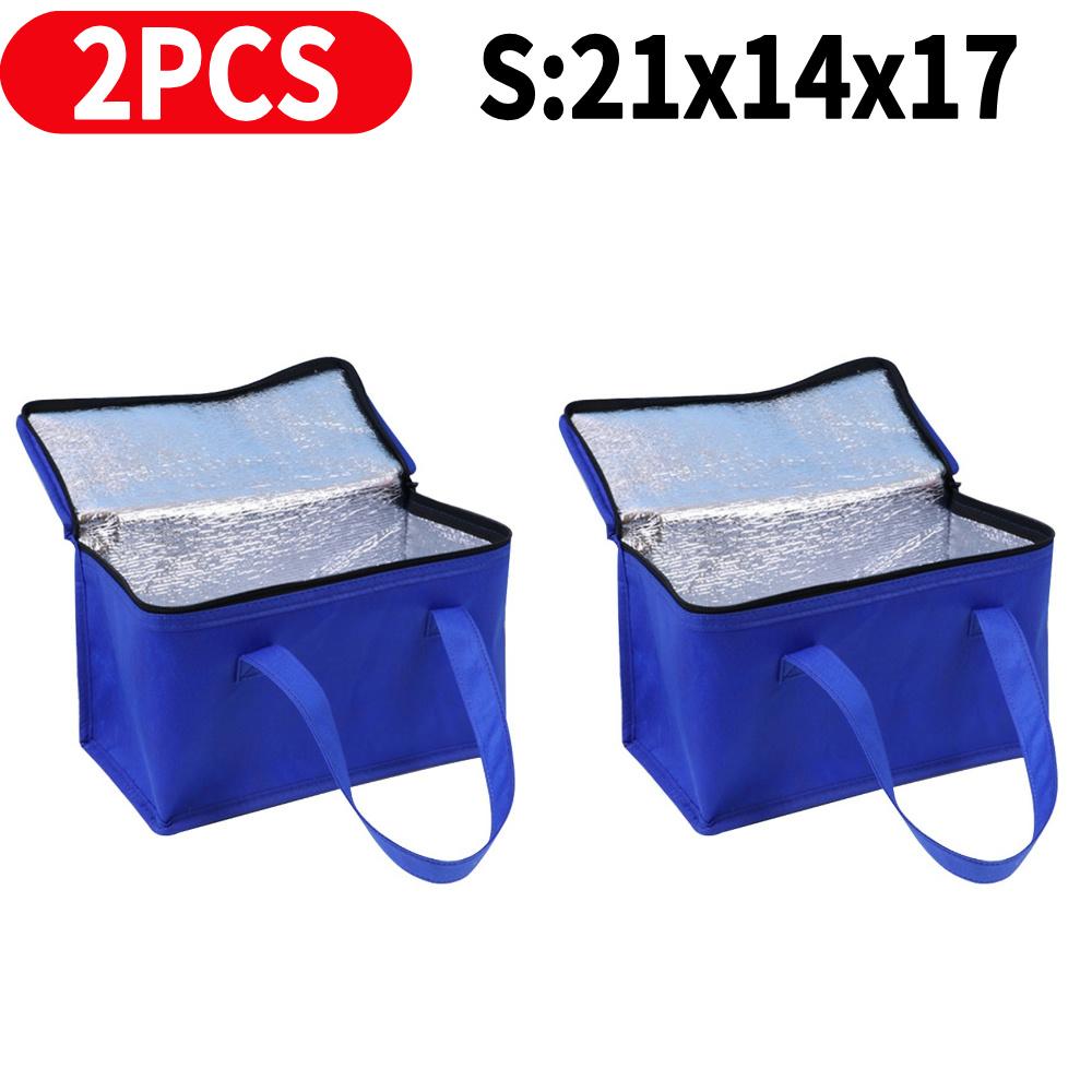 Picnic Bag Large Capacity Storage Bag Food Thermal Bag Insulation Picnic Ice Pack Drink Carrier Insulated Bag for Beach Picnic