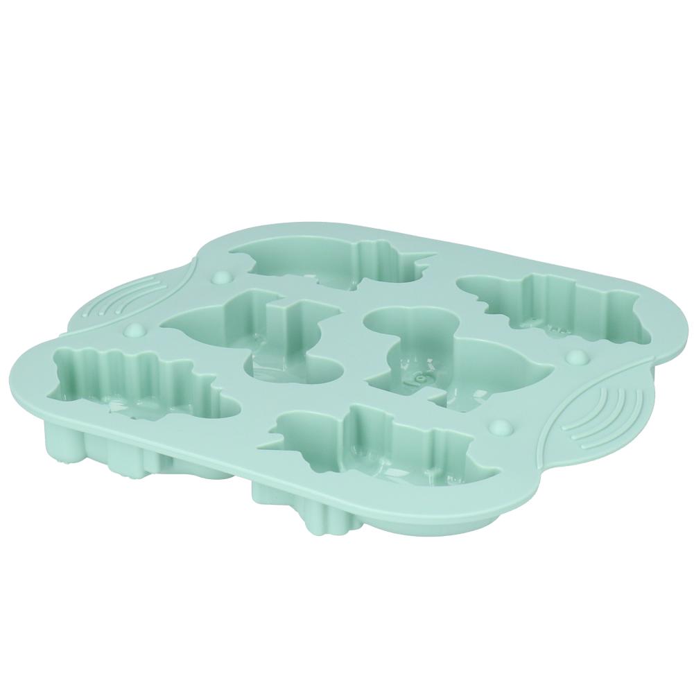 Moule à Gâteau 6 Cavités Forme Animale Moule en Silicone DIY Chocolat Dessert Pudding Moule de Fabrication Cuisine