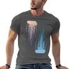 Jellyfish Hand Draw TShirt Plus Size Summer Short Sleeve TShirt