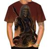 Sommer Mode Nostalgisch 3D Gedruckt Heavy Metal Musik Teufel Cool Mode Personalisiertes T-Shirt