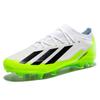 2025 bezszwowe buty piłkarskie z dzianiny muchowej męskie i damskie niskoprofilowe tf korki trawa AG długie korki treningowe buty sportowe studenckie