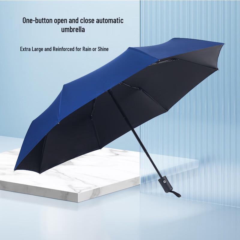 Automatic Three-Fold Rain & Sun Umbrella
