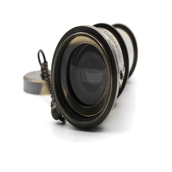 Nautical Brass Telescope with Wood Box  Nautical Captain Spyglass Telescope