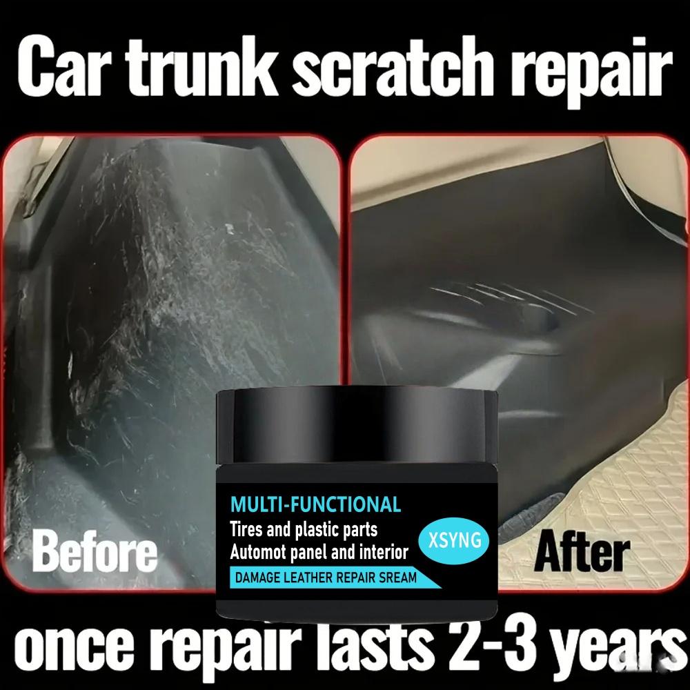 Automotive Plastic Repair Agent Car Interior and Exterior Plastic Polishing Wax Scratch Repair Oxidation and Refurbishment Paste