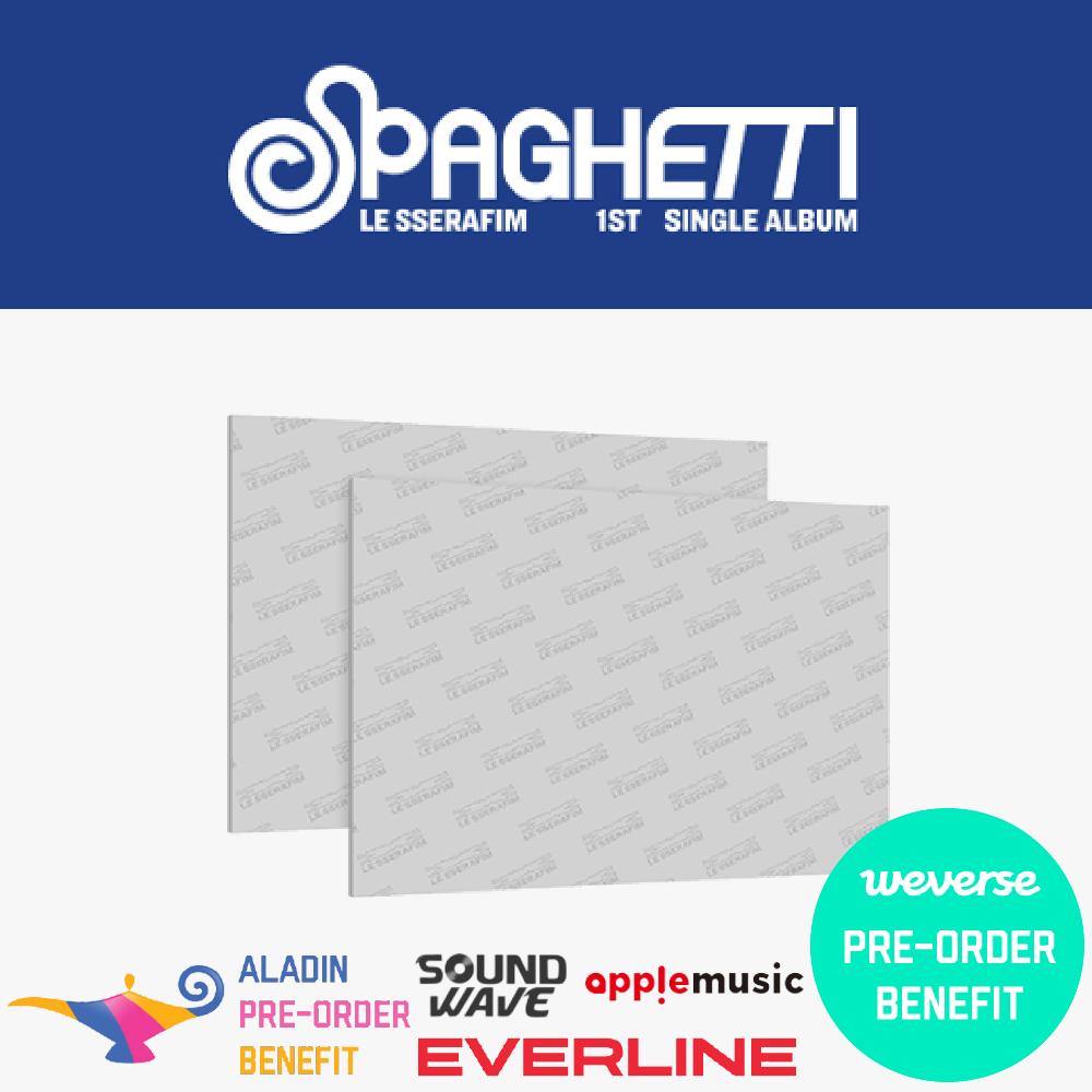 Przedsprzedaż LE SSERAFIM 1. Album Singlowy SPAGHETTI wersja Weverse Album. & KUPUJ POB
