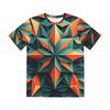 Geometry T-shirt Men 3D Print Short Sleeve Vintage Classics Tee Shirts For Men Street