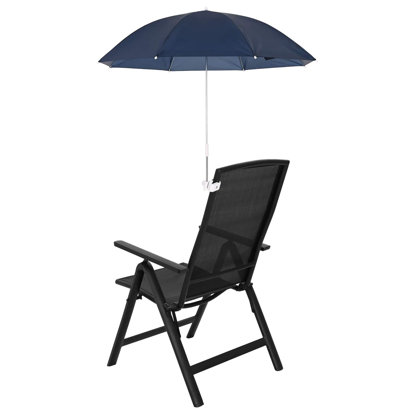 Parasol słoneczny z zaciskiem 2 szt. Granatowy Ø 105 x 86 cm