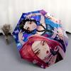 Neon Lights Fashion: Trendy Accessories for Your Style!Umbrella with Cute Design,Portable 3-Fold Compact Umbrella for Men&Women,Valentine's