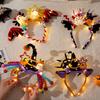 DIY Pumpkin Light-Up Headband Kit for Kids - Halloween Party Costume Prop