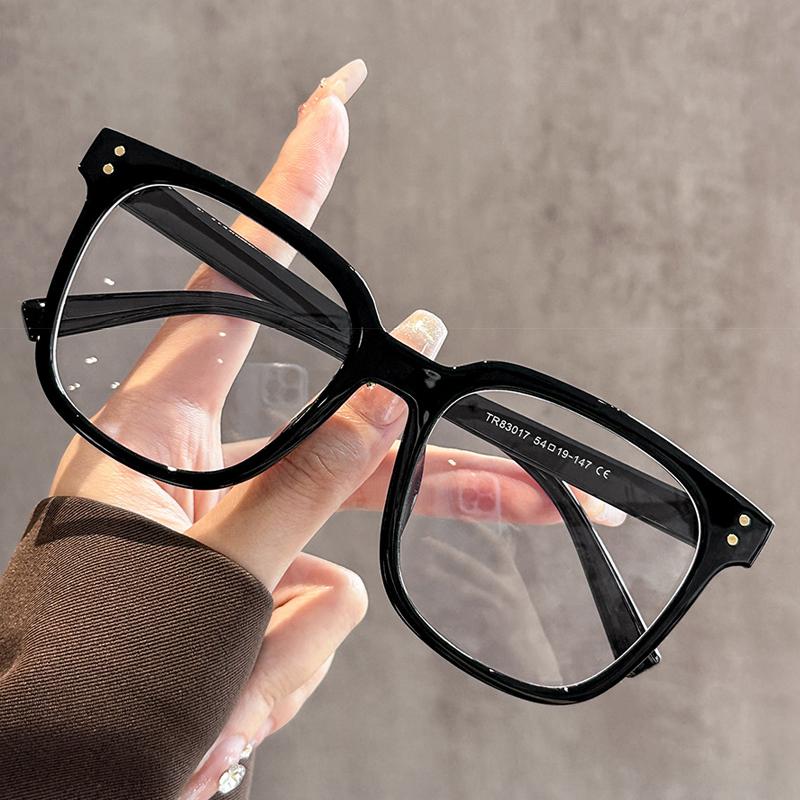 New Trend Large Frame Optical Glasses for Women and Men Ultralight Comfortable HD Clear Lens Protect Eyes Eyeglasses