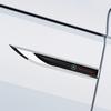 NSY2   2pcs 3D Metal Logo Car Fender Badge Sticker for Mercedes Benz AMG A C E S Class W203 W220 W206 W205 W211 C260