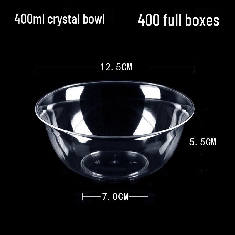 ZISIZ Disposable Plastic Bowl