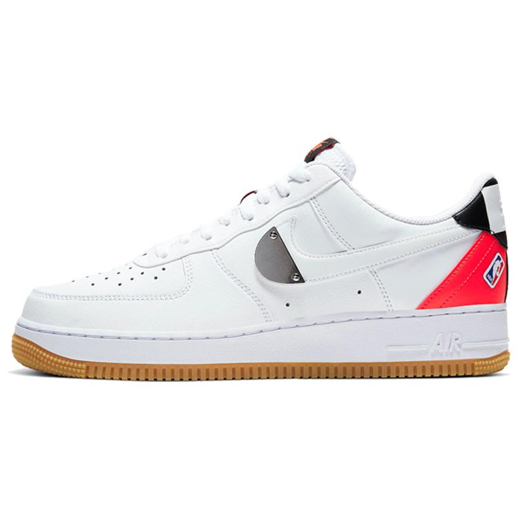 Nové Nike Air Force 1 Low Nba Bílé Karmínové Gumové CT2298-101