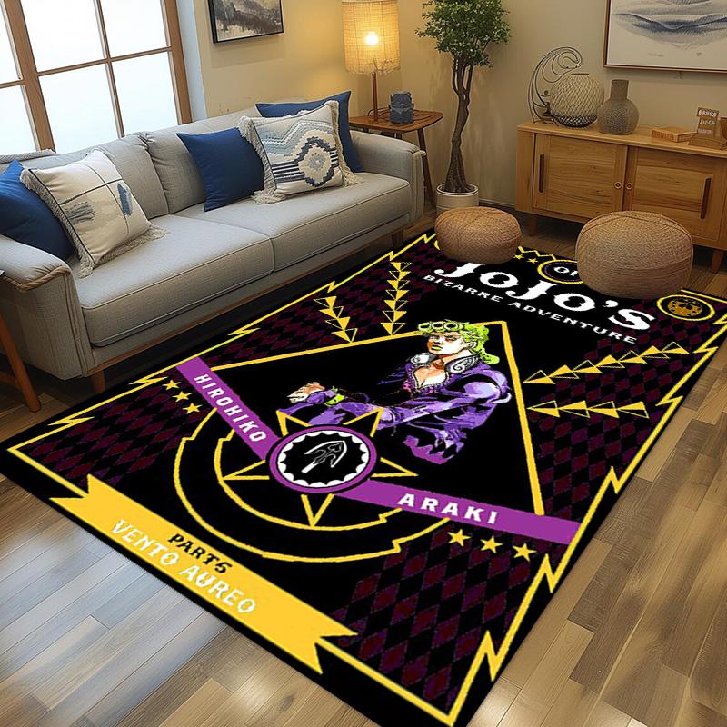 JoJos bizarres Abenteuer: Diamant Unzerbrechliche Teppichbodenmatten Heimdeko Weihnachtsgeschenke Badezimmerteppich Mode