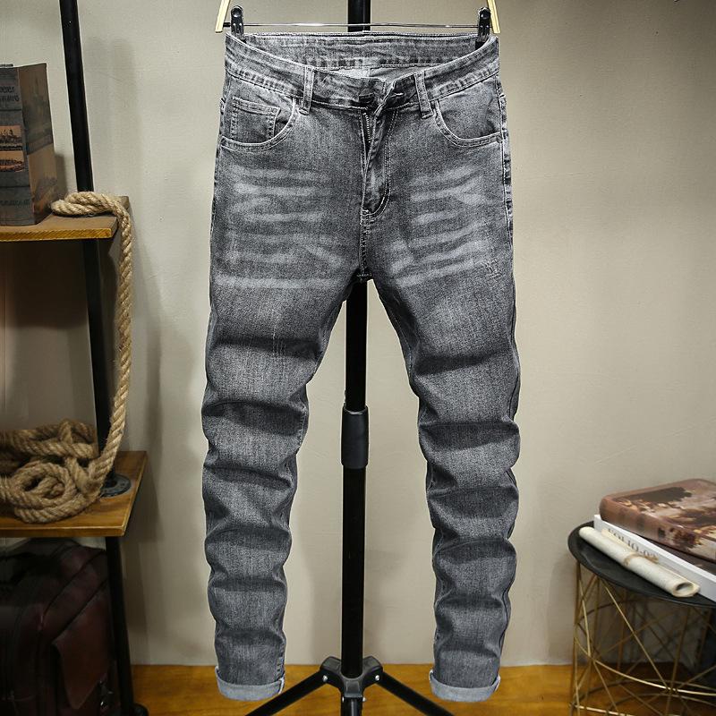 Nuevo Pantalón Vaquero Delgado Recto Para Hombre Elasticidad Plus Size  Casual Wild Jeans Hombre comprar a buen precio — entrega gratuita, reseñas  reales con fotos — Joom