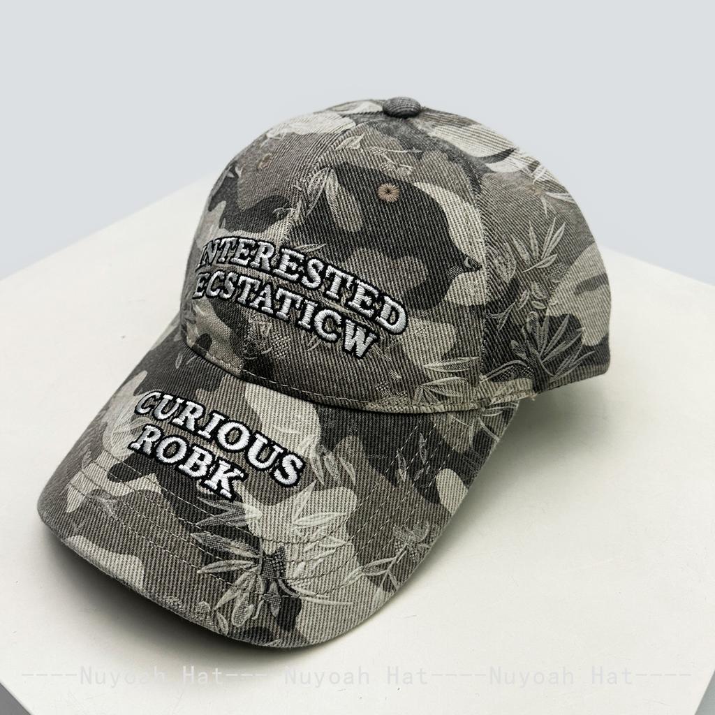 Baseball Stitching Stitched Embroidered Alphabet School Old Vintage American Men Women New Brand Latest Fresh Caps Peaked Hats Sunshade Camouflage
