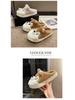 Winter Cartoon Squirrel Cotton Slippers - Fashionable Home Slippers for Students