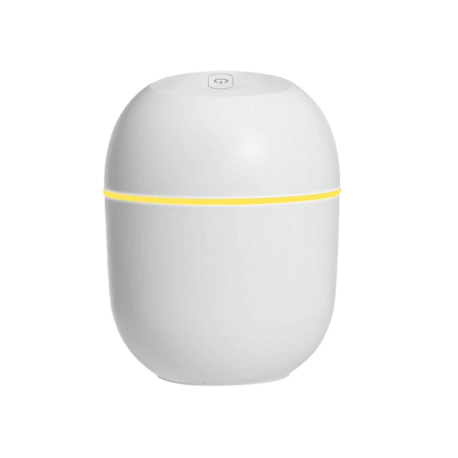 

Портативный увлажнитель воздуха, 200 мл, нано-распыление, 2 механизма, бесшумное отключение по времени, USB-очиститель тумана, диффузор для гостиной белый