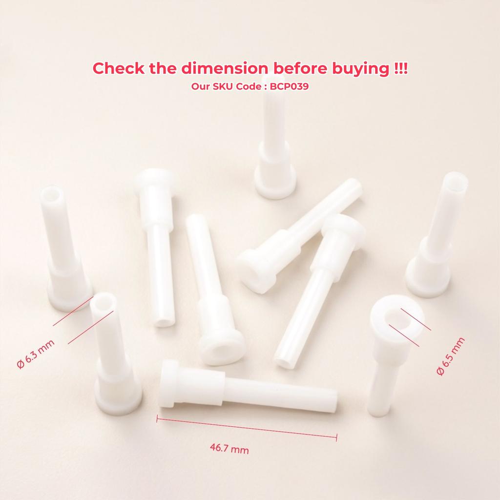 BROSS Auto Parts BCP039 10 Pieces Cable End Rope Dowel for Window Regulator Winder Mechanism Type BCP039 Fast Handling