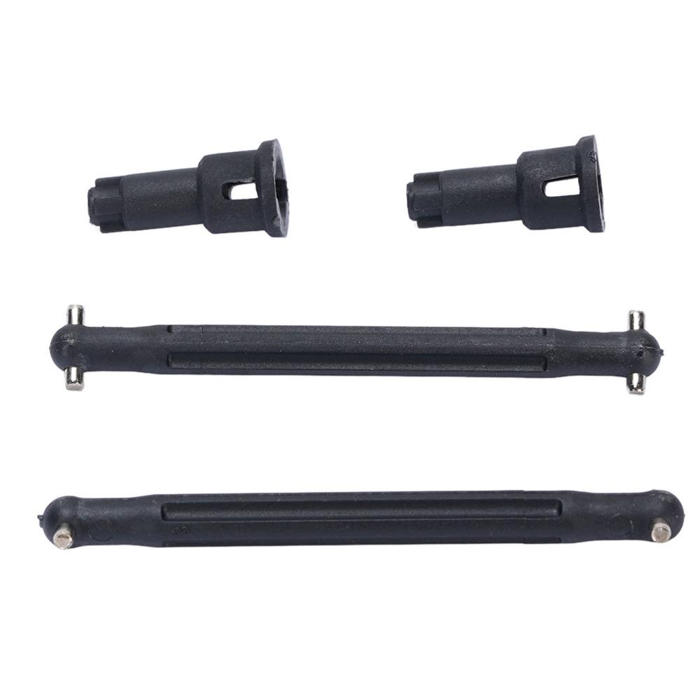 2Pcs/Set Black Rear Drive Shaft for 16101/16102/16103/16201 RC Car Drivetrain Upgrade