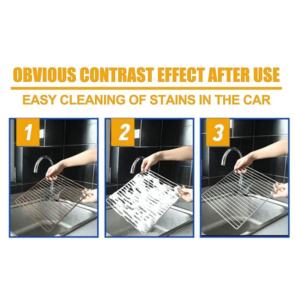 Car Magic Foam Cleaner, Neat Freaks Multipurpose Foam Cleaner, All Purpose Rinse Free Foam Spray Cleaner,Neat Freaks Car Restoring Spray,Towel+Sponge