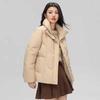 XueZhongFei Women's Sweet Fashion Stand Collar Puffer Jacket