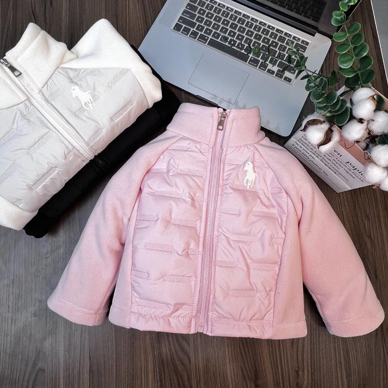 Children's Autumn/Winter Cotton-Padded Jacket – Korean Style Versatile Stand-Up Collar Outerwear for Boys and Girls.