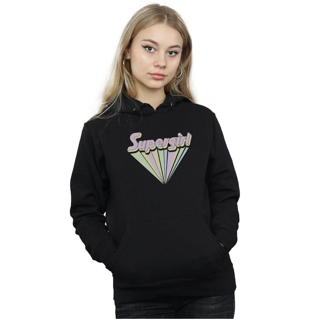 DC Comics Damen Supergirl Pastell Logo Hoodie