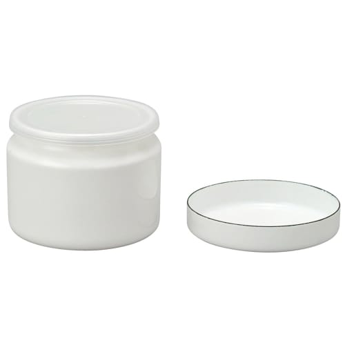 Nodahoro TUTU Enamel Canister, Small Storage Container for Tea, Coffee, Made In Japan, TU-9