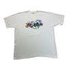 Vintage Hawaii Shirt Womens 2X White I Heart Dolphins Short Sleeve Crew Neck