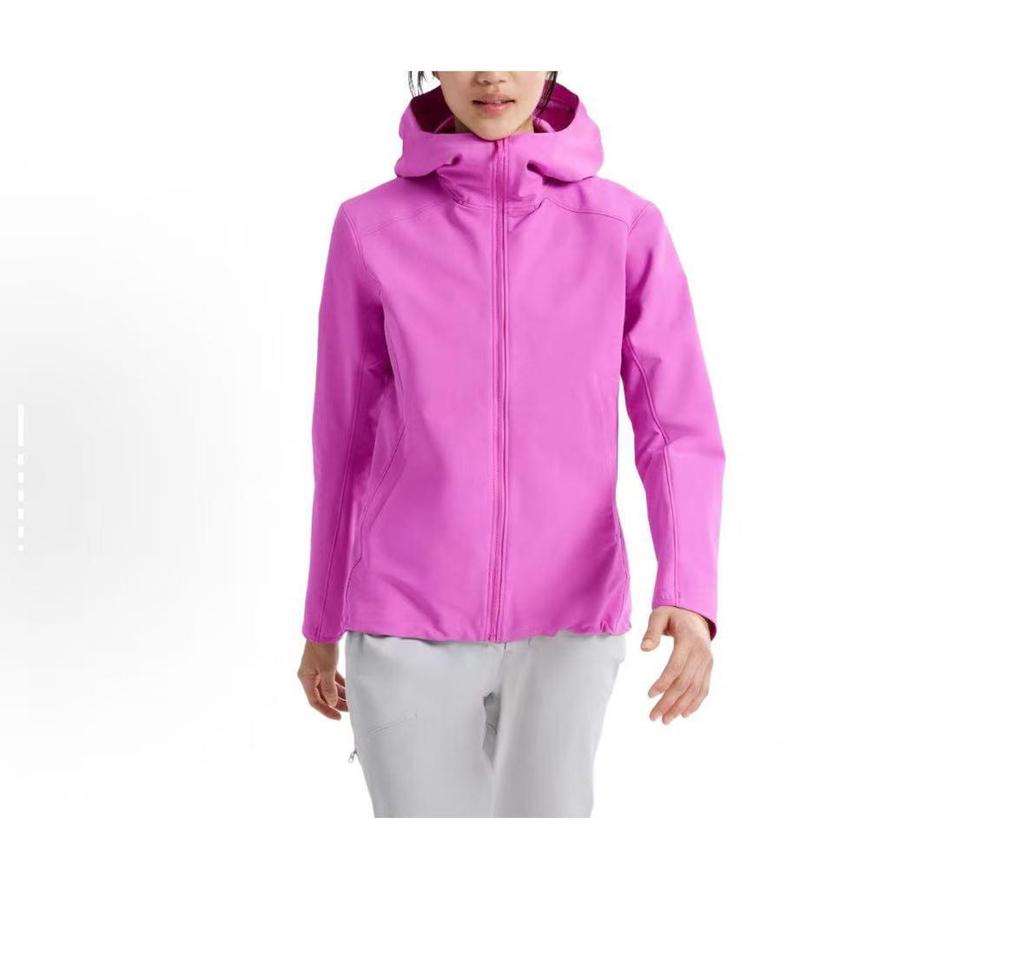 Women's Bird Family Gamma Hoody: Casual, Comfortable, Solid Color Soft Shell Windproof Breathable Jacket