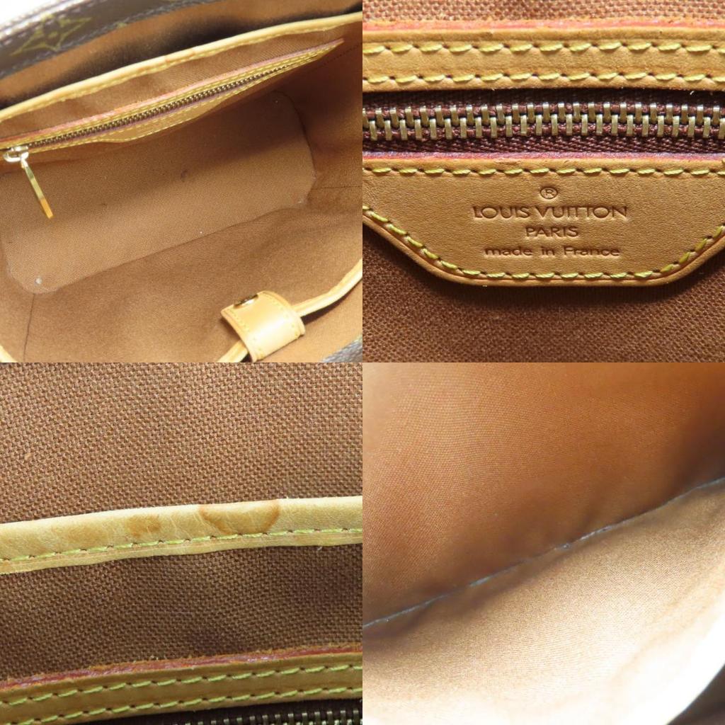 Used LOUIS VUITTON Handbag Vavan PM M51172 Monogram/Nume leather Brown