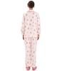 teddy bear shirt pajamas Cotton-lined