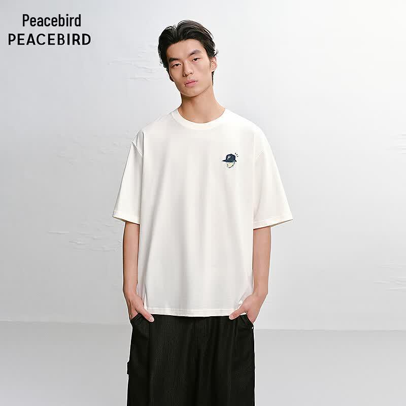 Peacebird Men s Basic T-Shirt BACNF218T XL