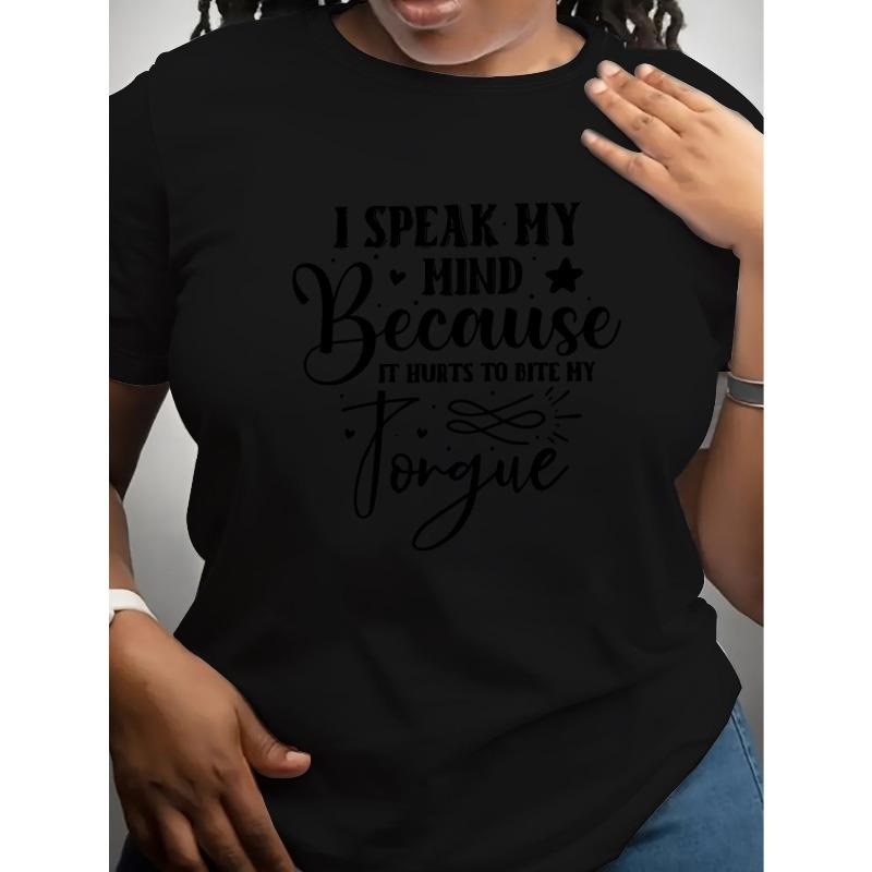 

European sizes Ladies Exquisite Print T-Shirt - Women s Summer Clothing, Fashionable Print, Breathable and Comfortable, Round Neck Women s Tee 4XL