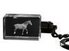 Selle Francais - Pandantiv de cristal cu fotografie a unui cal, pandantiv iluminat, cadou unic marca Art-Dog
