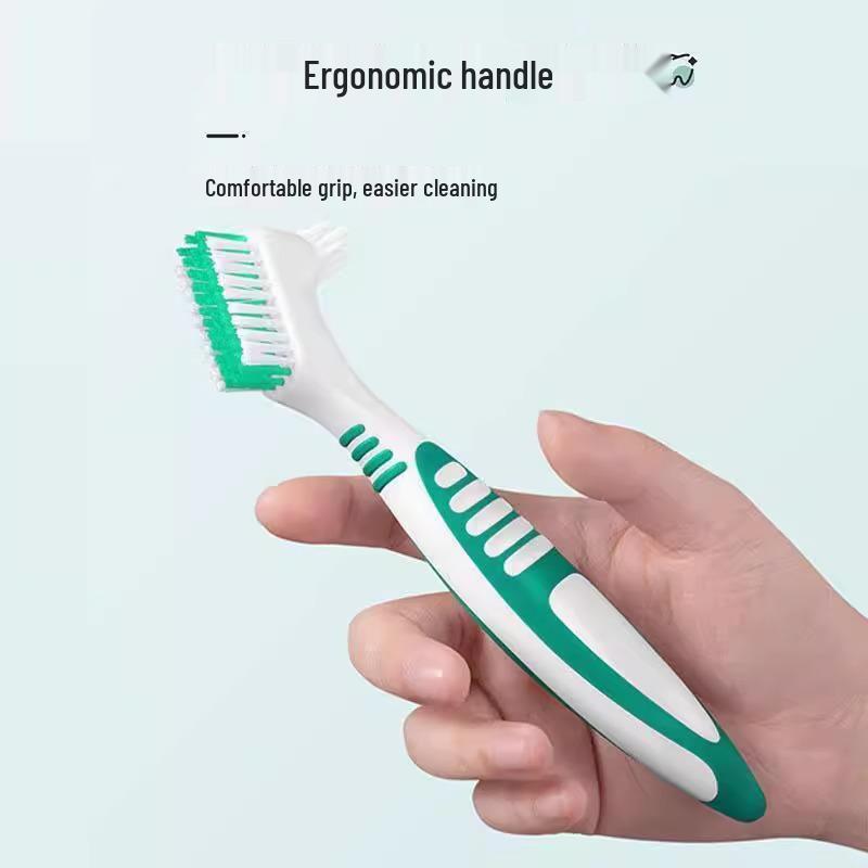 Double-Sided Denture & Aligner Cleaning Brush - 1 Piece