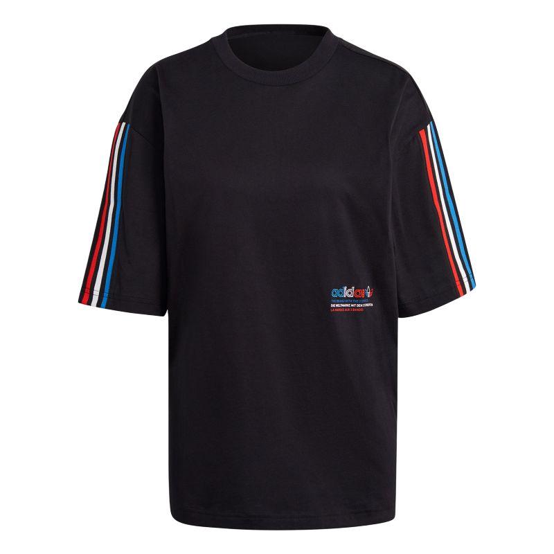 Adidas Originals Oversized Tee T Shirt Women s Black GN2839 165/76A/XS