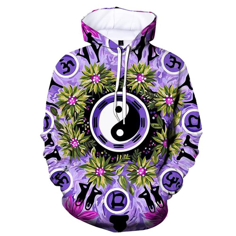 

Ретро 3D-принт Tai Chi Eight Trigrams Етнічна толстовка для чоловіків, повсякденні толстовки з довгими рукавами, світшоти, жіночі пуловери, осінь-весна, верх 6XL