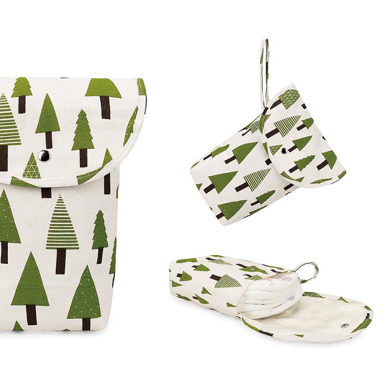 Baby Diapers Storage Bag Baby Diaper Bag Travel Portable Bag Baby Car Cute Pattern Large-Capacity Storage Hanging Bags Portable