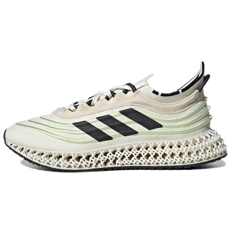Parley x adidas 4DFWD Молочно-белые Почти лаймовые Унисекс кроссовки Основной черный GZ8625 44