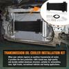 40k Transmission Oil Cooler LPD47391, Compatible with Duty 40,000 GVW Max Low Pressure Drop Trans Cooler with Mounting Hardware