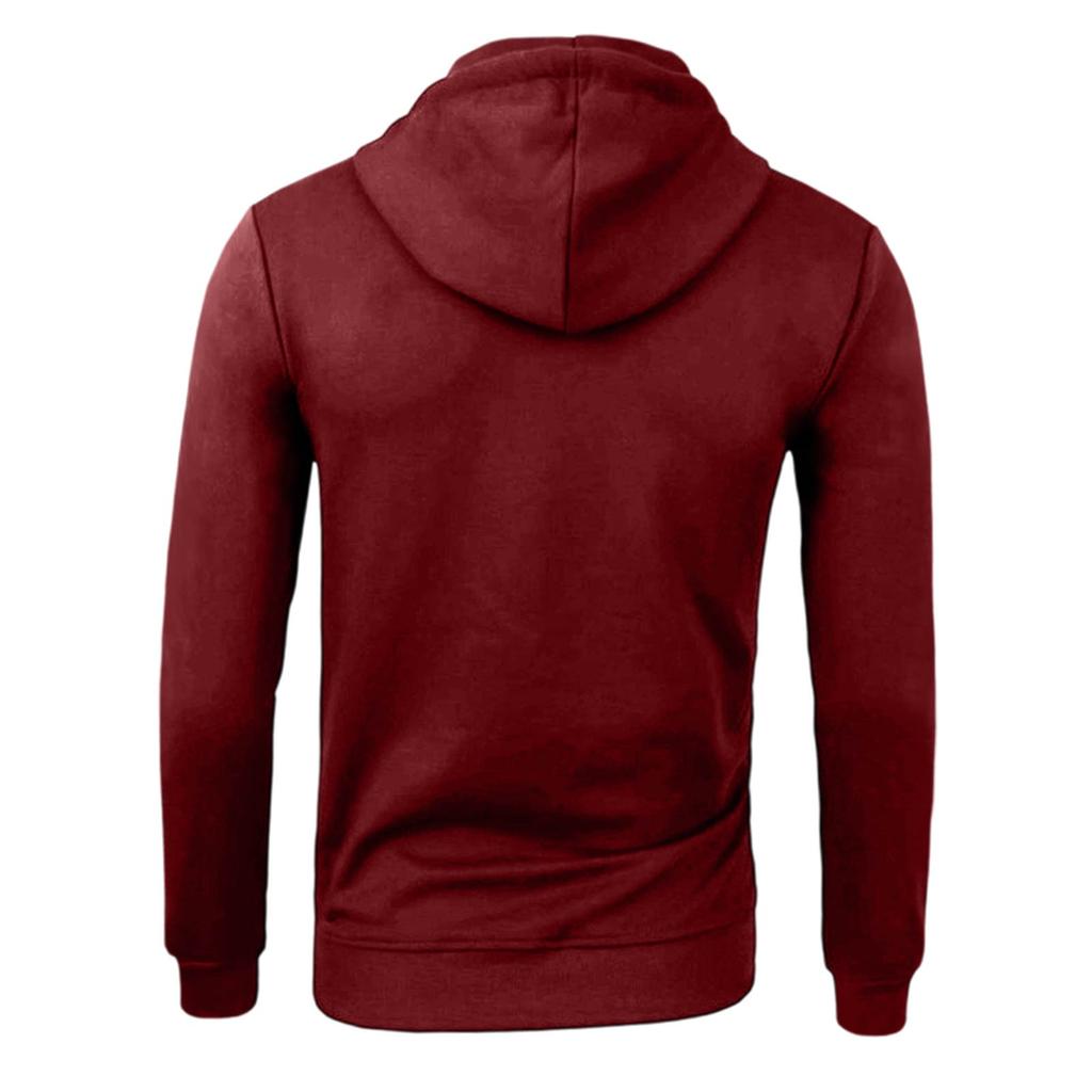 Men's Color Athletic Casual Hoodie for Spring and Fall