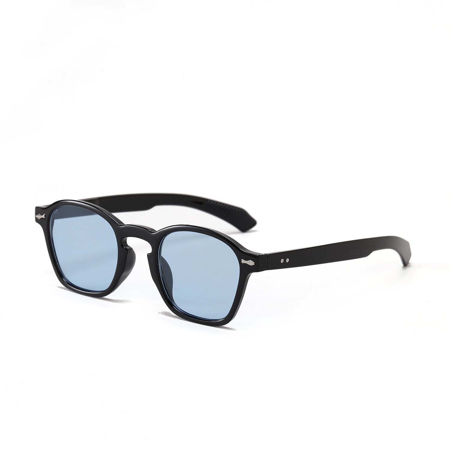 

Очки 3550 Круглая оправа Ретро Полная оправа Цветные морские солнцезащитные очки Мужские, заклепочные солнцезащитные очки Женские