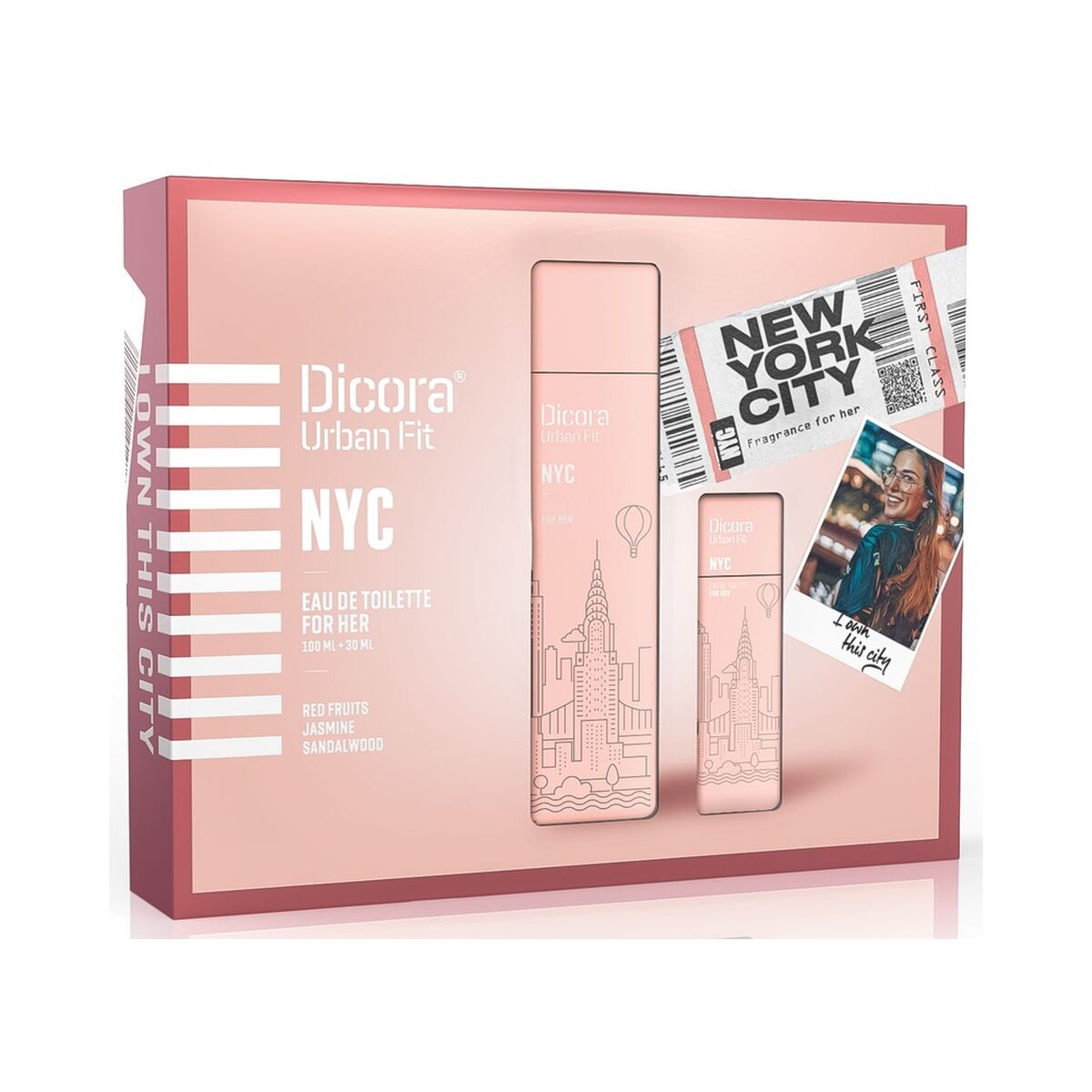 

Набор женских парфюмов Dicora Urban Fit NYC, 2 предмета