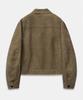 Lmood Melo Western Trucker Jacket Kurt Brown